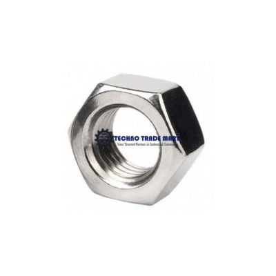 Hex Nut Mild Steel M2 with White Zinc Plating (Dia. 2mm)